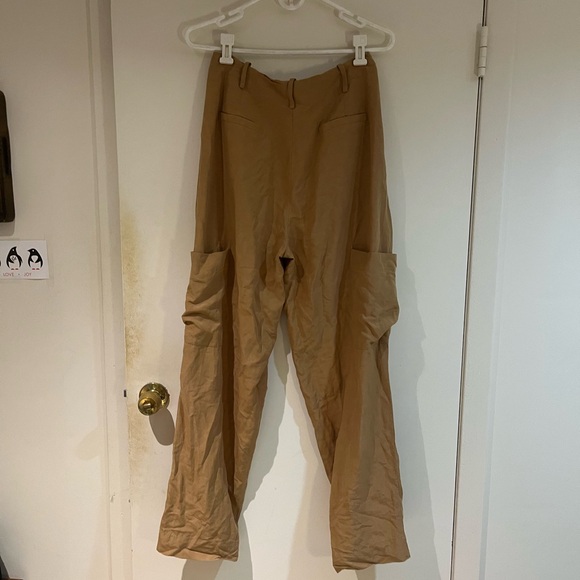 Sovere Nouvelle Linen Cargo Pants. - Picture 8 of 11